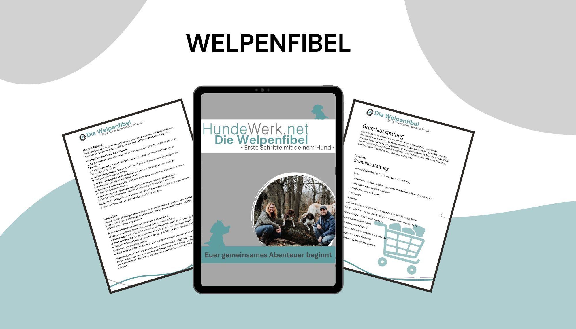 Welpen, Welpenspielen, Welpenerziehung, Welpenleitfaden